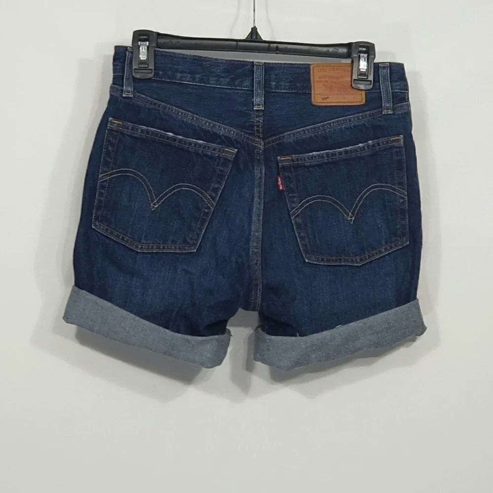 Levis 501  Button Fly Denim Cutoff Shorts  Women's Size 25